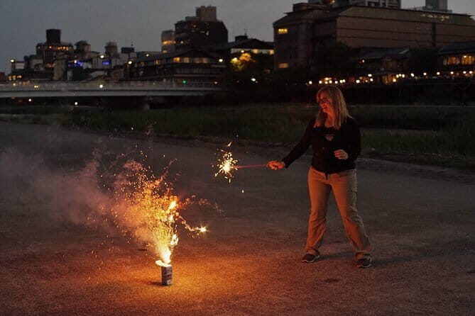 Make some amazing memories watching fireworks along Kyoto's famous Kamo River! - The Experience in Detail