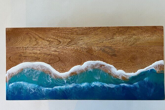 Make your own Maui Souvenir/Ocean resin class - Key Points