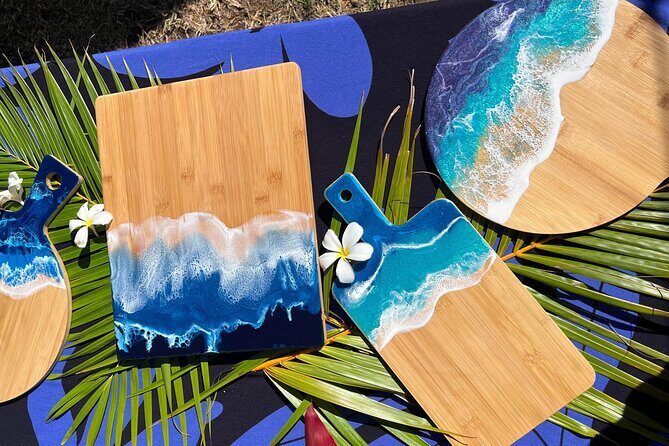 Make your own Maui Souvenir/Ocean resin class - A Closer Look at the Itinerary and Experience