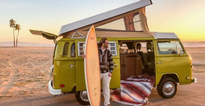 Malibu Beach: Surf Tour in a Vintage VW Van - An Authentic California Coast Experience
