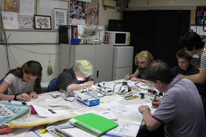 Manga Lesson with a professional Japanese Manga Artist in Nakano - Key Points