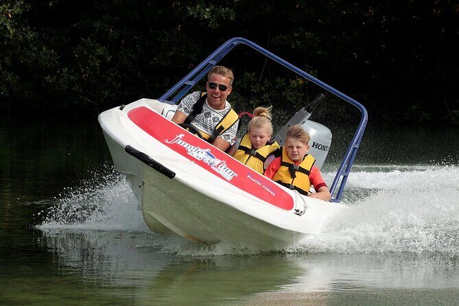 Mangrove Jungle Speedboat Tour in Nichupte Lagoon - Key Points