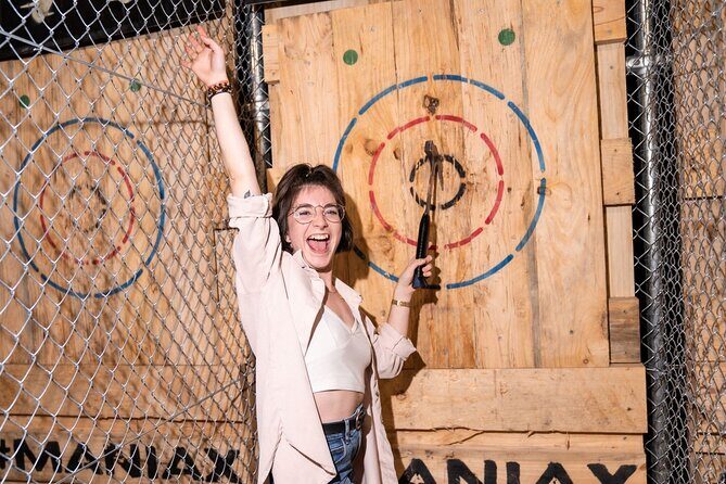 MANIAX Melbourne CBD - Axe Throwing Session 1 Hour - What Is MANIAX Melbourne CBD - Axe Throwing?