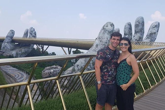MARBLE MOUNTAIN-GOLDEN BRIDGE-MONKEY MOUNTAIN fromDaNang or HoiAn - Son Tra Mountain: The Lady Buddha and Panoramas