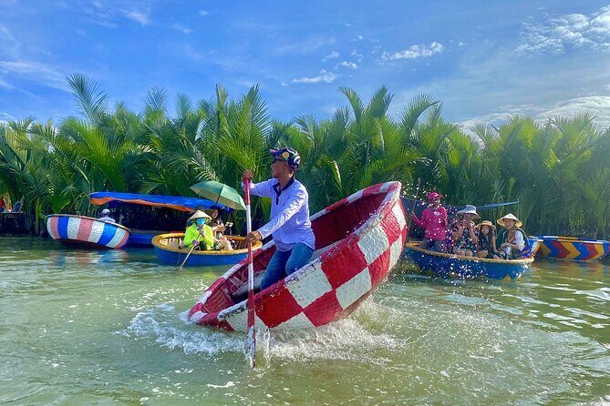 Marble Mountains, Coconut Forest & Hoi An Ancient Town Tour - Key Points