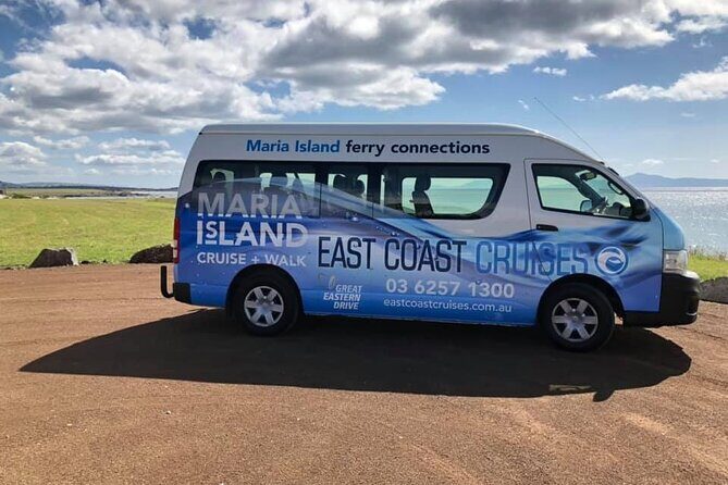 Maria Island Ferry - Hobart Bus Connection (Return Service) - Considerations: Weather & Accessibility