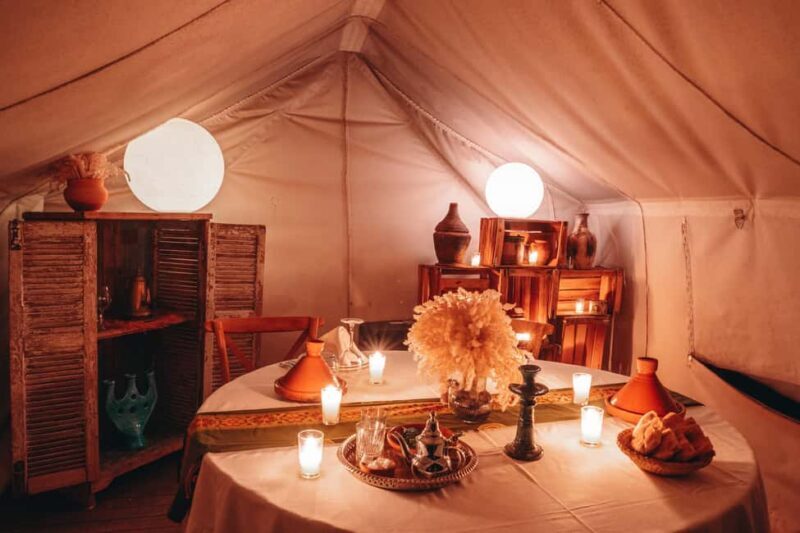 Marrakec: Agafay Desert Romantic Wedding Proposal & Dinner - The Value of the Experience