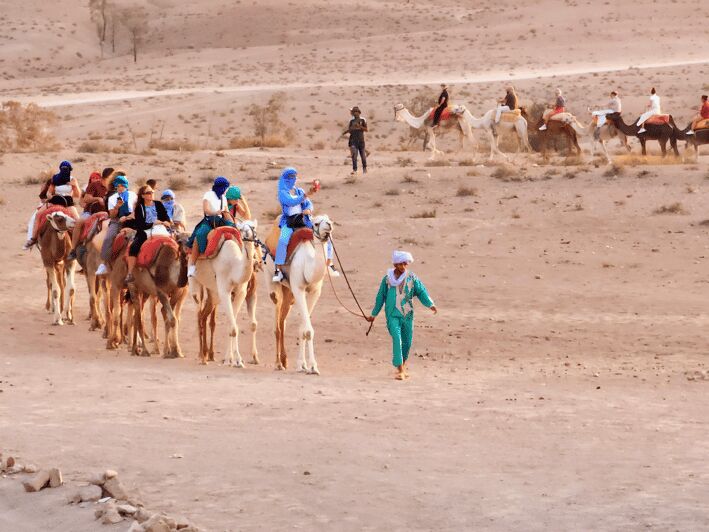 Marrakech: Agafay Camel Ride & Dinner with Fire Show Tour - Key Points