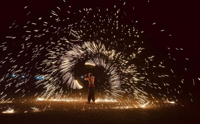 Marrakech: Agafay Desert Camel Ride, Dinner, Fire Show - Additional Highlights: Learning & Resting