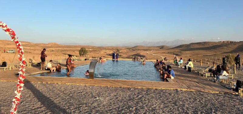Marrakech Agafay Desert camel ride, Lunch & Swimming - Key Points