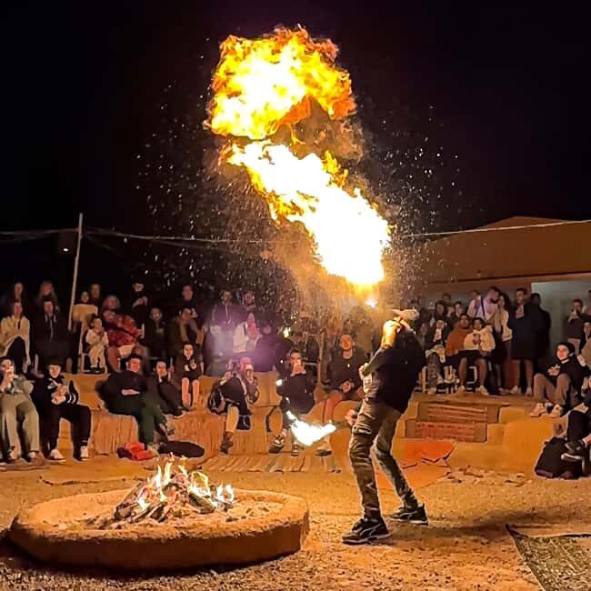 Marrakech: Agafay Desert Camel Ride with Dinner & Show - Key Points