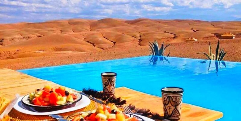 Marrakech: Agafay Desert Camp Lunch with Camel Ride and Pool - Who Should Book This Tour?