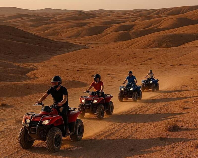 Marrakech: Agafay Desert Dinner Show with Quad Bike & Camel - Exploring the Itinerary: What to Expect