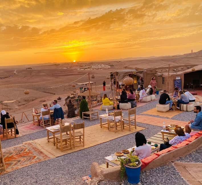 Marrakech: Agafay Desert Dinner Show with Sunset Camel Ride - Key Points