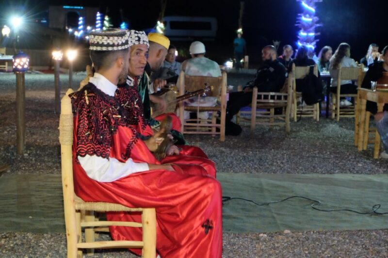 Marrakech: Agafay Desert Dinner Show with Sunset Camel Ride - Evening Entertainment & Fire Show