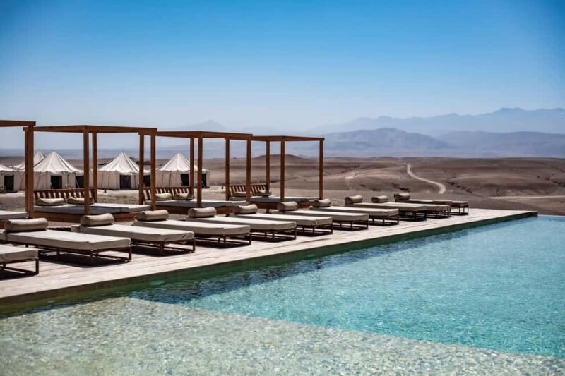 Marrakech: Agafay Desert Inara Camp Pool Day Pass w/ Dinner - FAQ