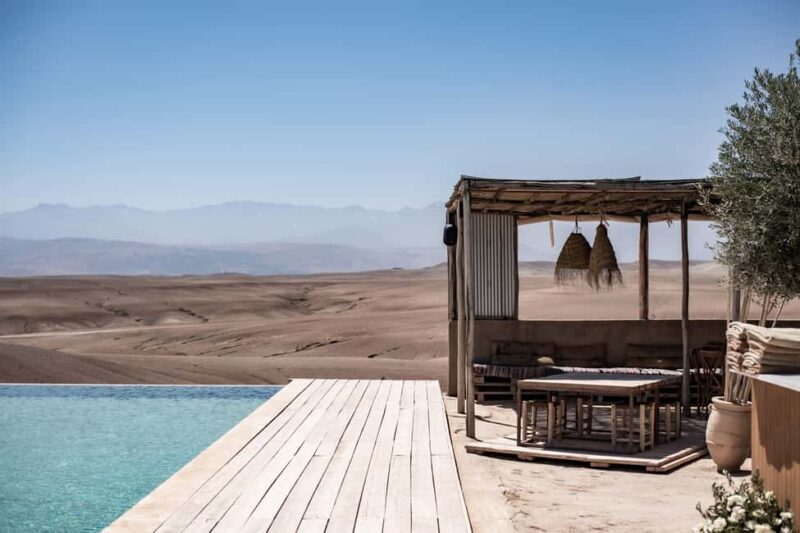 Marrakech: Agafay Desert Inara Camp Pool Day Pass with Lunch - Key Points