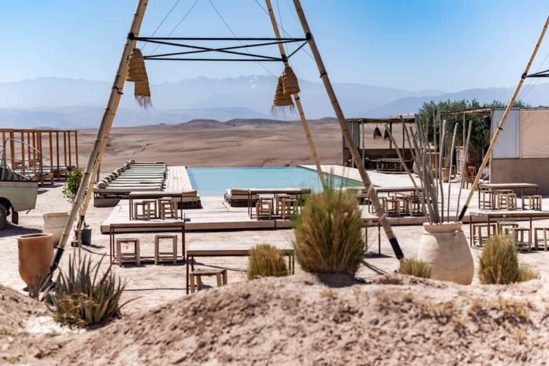 Marrakech: Agafay Desert Inara Camp Pool Day Pass with Lunch - Practical Tips for Your Visit