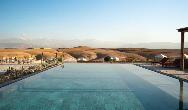Marrakech: Agafay Desert Inara Camp Pool Day Pass with Lunch - FAQs