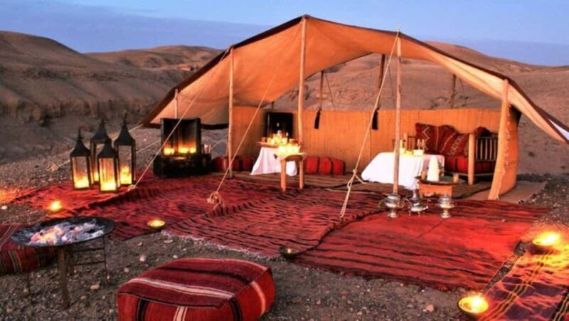 Marrakech: Agafay Desert Magic Sunset Dinner & Live Show - Dinner Under the Stars