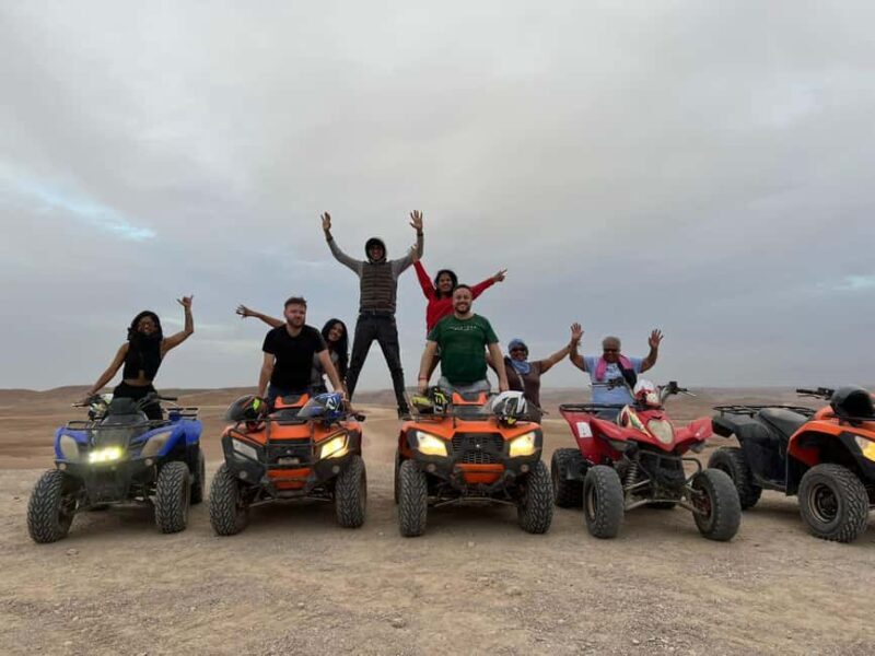 Marrakech: Agafay Desert Quad Biking & Dinner Show - Key Points
