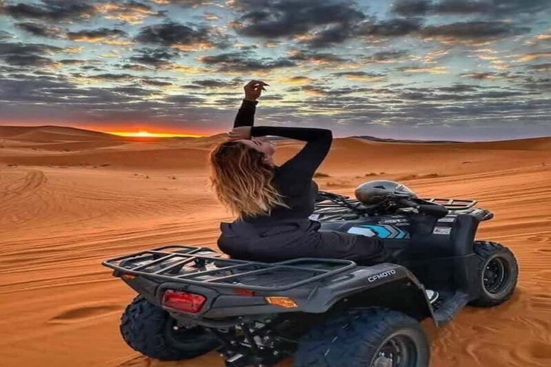 Marrakech: Agafay Desert Quad Biking Tour Camel Rid & Dinner - The Itinerary: Think Short, Sweet, and Scenic