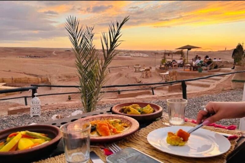 Marrakech: Agafay Desert Quad Biking Tour Camel Rid & Dinner - A Feast Under the Stars