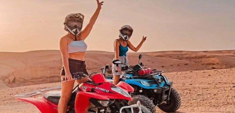 Marrakech: Agafay Desert Quad Biking Tour with Dinner-Show - Transportation and Overall Value