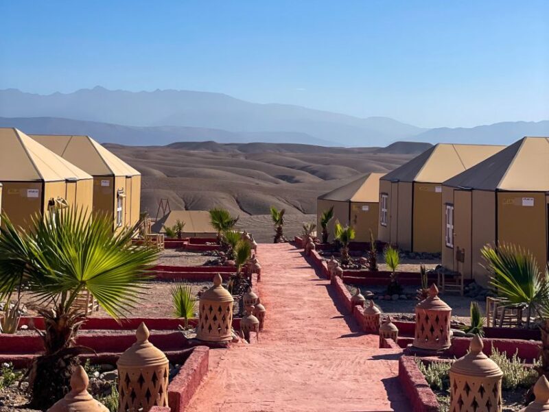 Marrakech: Agafay Desert Retreat, Tent, Dinner, Show & Pool - Practical Considerations