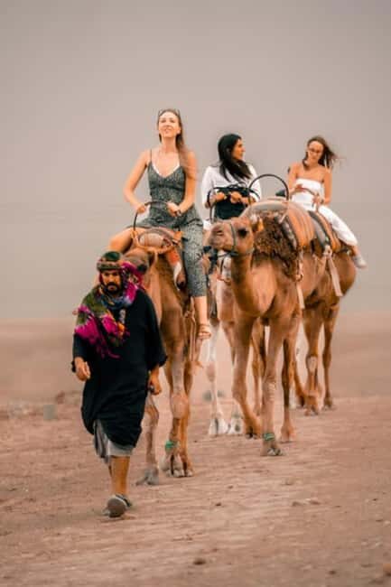 Marrakech :Agafay Desert Sunset Camel Ride & Dinner show - The Sum Up