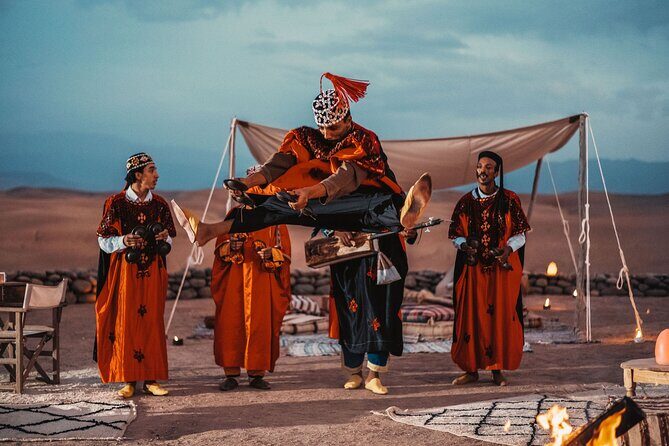 Marrakech: Agafay Desert, Sunset Camel Ride with Dinner Show - A Closer Look at the Tour Experience