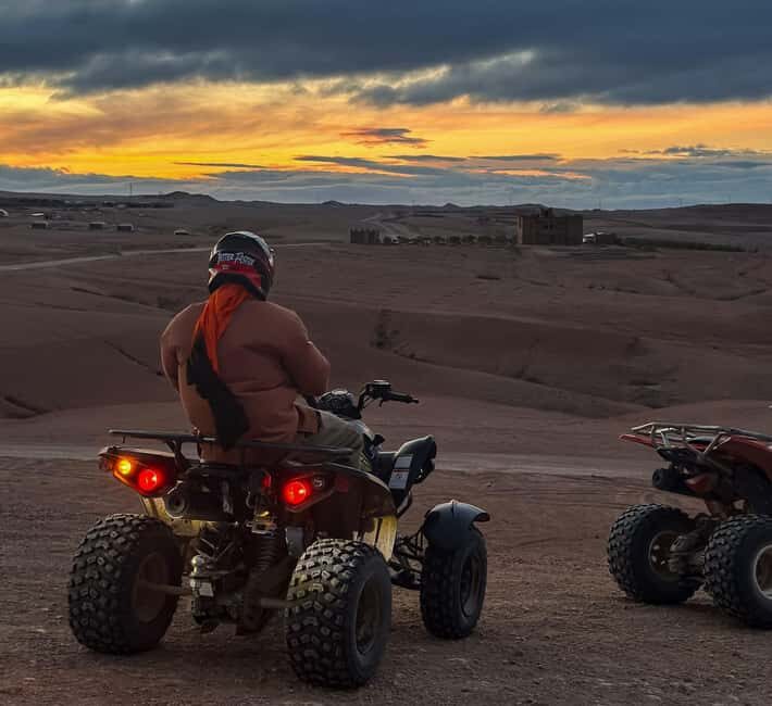 Marrakech: Agafay Quad Tour with Camel Ride, Dinner & Show - Key Points