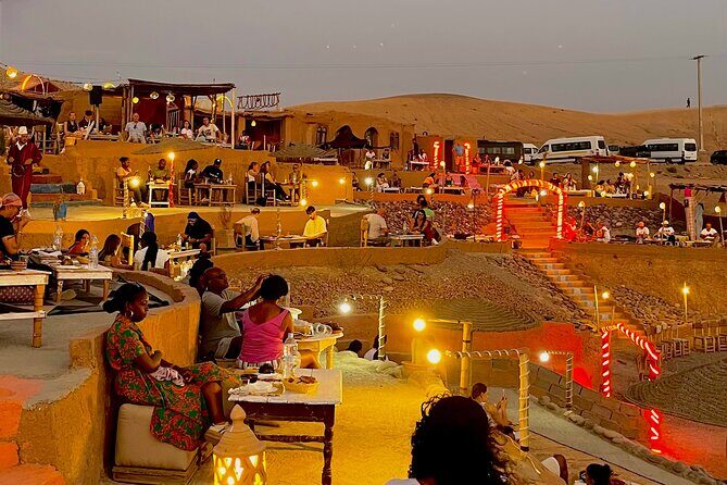 Marrakech Agfay Desert Camel Ride and Dinner Show - Key Points