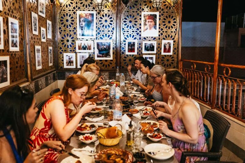Marrakech: Authentic Moroccan Food Walking Tour & Dinner - Key Points