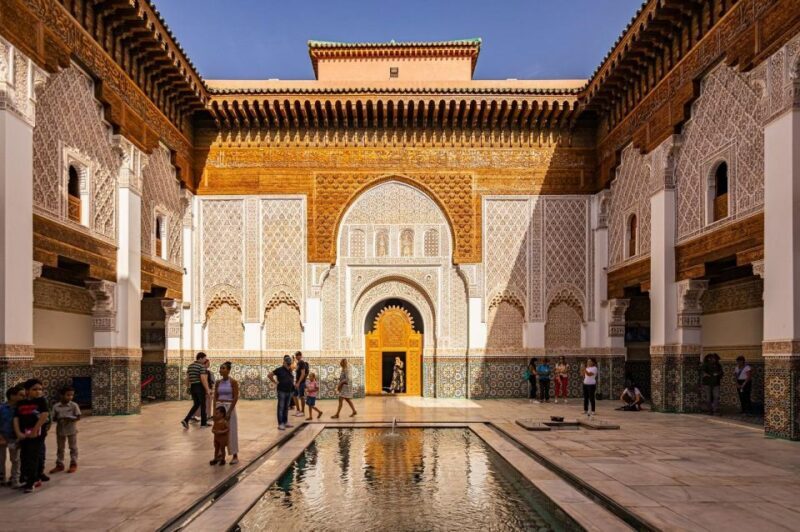 Marrakech: Ben Youssef, Secret Garden, & Souks Walking Tour - Key Points