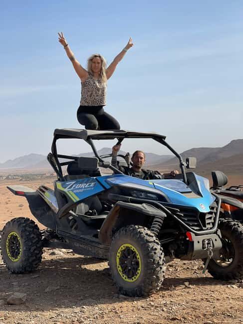 Marrakech: buggy ATV Palmeraie Tour with Tea break - The Sum Up