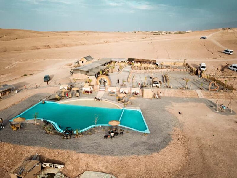 Marrakech: Camel Ride, Dinner, Pool, and Fire Show in Agafay - An In-Depth Look at the Experience