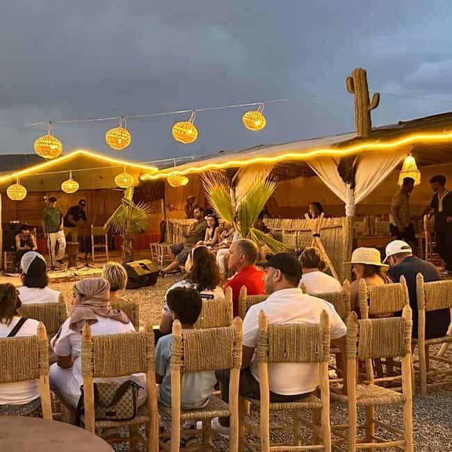 Marrakech: Camel Ride, Dinner, Pool, and Fire Show in Agafay - An Impressive Night in the Agafay Desert