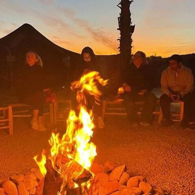 Marrakech: Camel Ride & Dinner with Sunset in Agafay Desert - The Experience in Detail
