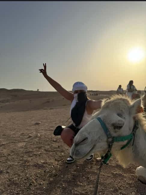 Marrakech: Camel Ride, Sunset, Dinner show in Agafay desert - The Experience of the Camel Ride and Sunset