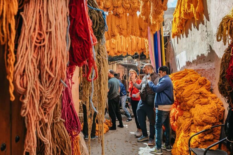 Marrakech: Colorful Medina Souks Guided Walking Tour - The Souk’s Sensory Overload & Shop Tips