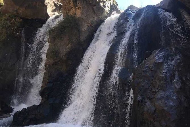 Marrakech Day Trip to the Atlas Mountains, Four Valleys and Camel Ride waterfall - Key Points