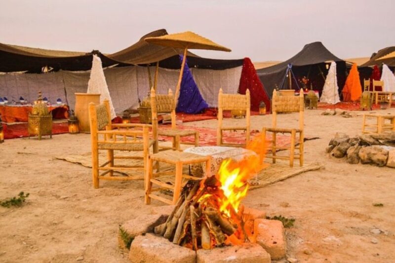 Marrakech: Dinner in Agafay Desert, Fire show & Camel Ride - An Introduction to the Agafay Desert Dinner Experience