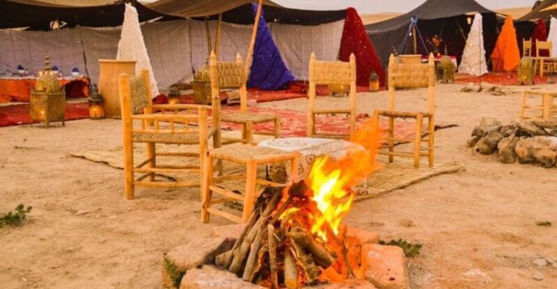 Marrakech: Dinner in Agafay Desert, Fire show & Camel Ride - The Food and Atmosphere: A Taste of Morocco