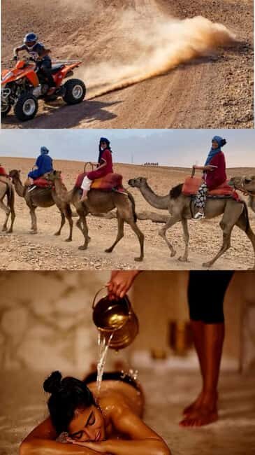 Marrakech: Full-Day Camel Ride, Quad Bike, & Spa Tour - A Closer Look at the Itinerary and Experience