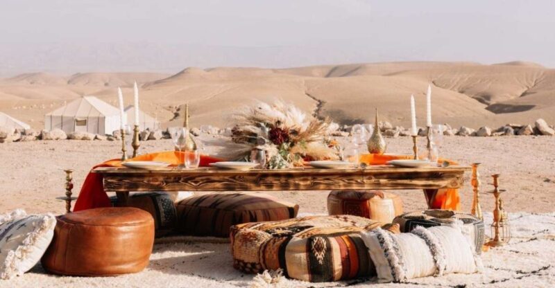 Marrakech: Magical Lunch in Agafay Desert with Swimming pool - A Closer Look at the Experience
