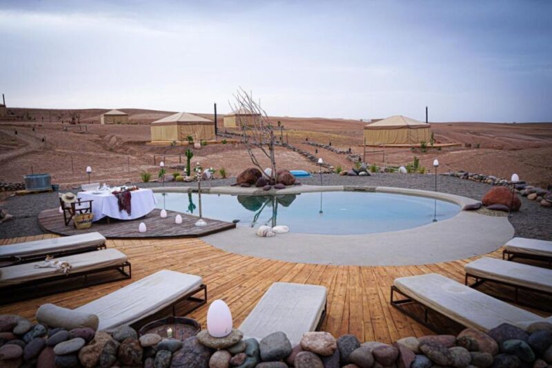 Marrakech: Magical Lunch in Agafay Desert with Swimming pool - Authentic Voices from Travelers