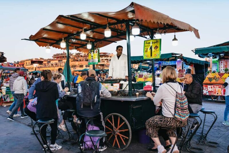 Marrakech: Medina by Night Walking Tour with Moroccan Tea - Key Points
