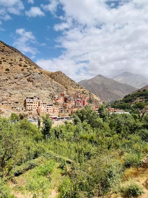 Marrakech: Ourika Valley Waterfall & lunch and Guided hike - Key Points