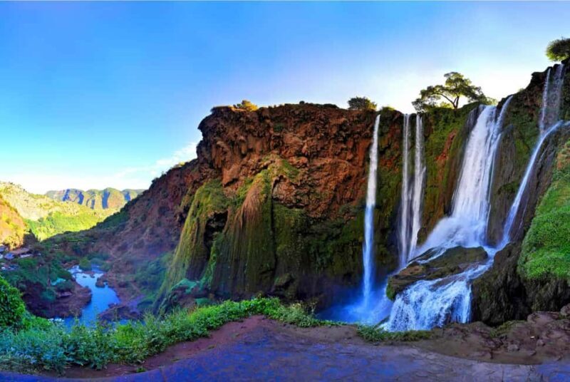 Marrakech : Ouzoud Waterfalls & Guided Tour & Boat Ride - The Boat Ride: Up Close and Personal with the Waterfalls
